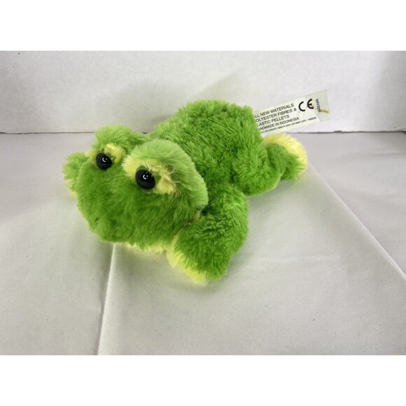 Floppy Frog Plush Stuffed Animal Green Toy - Picture 1 of 7